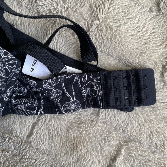 la Vie en Rose Black and White underwire Bra - Picture 9 of 9